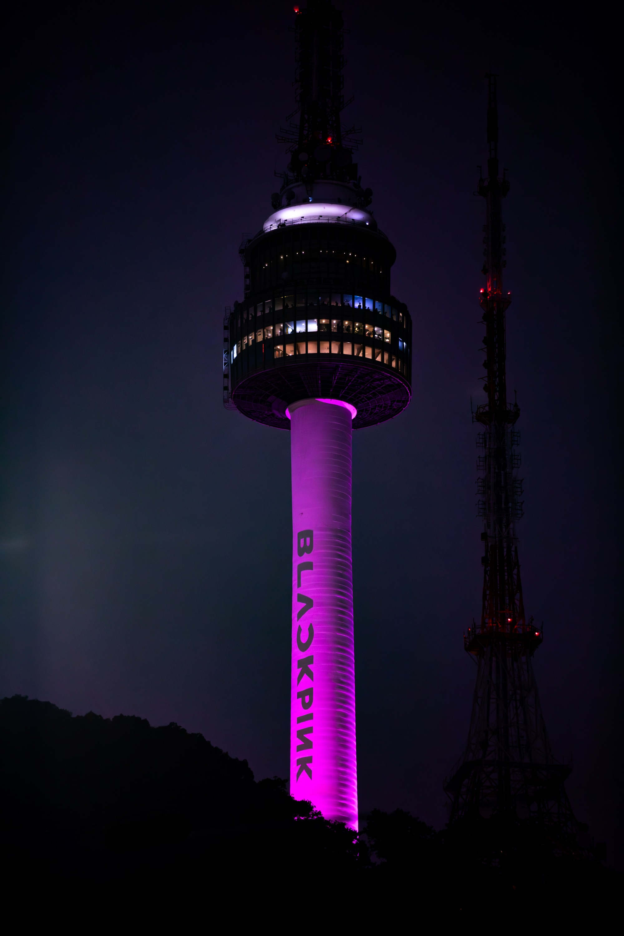 Girl group Blackpink's promotional campaign ″Pink Area: Takeover Lighting″ for its ongoing world tour ″Deadline″ [YG ENTERTAINMENT]