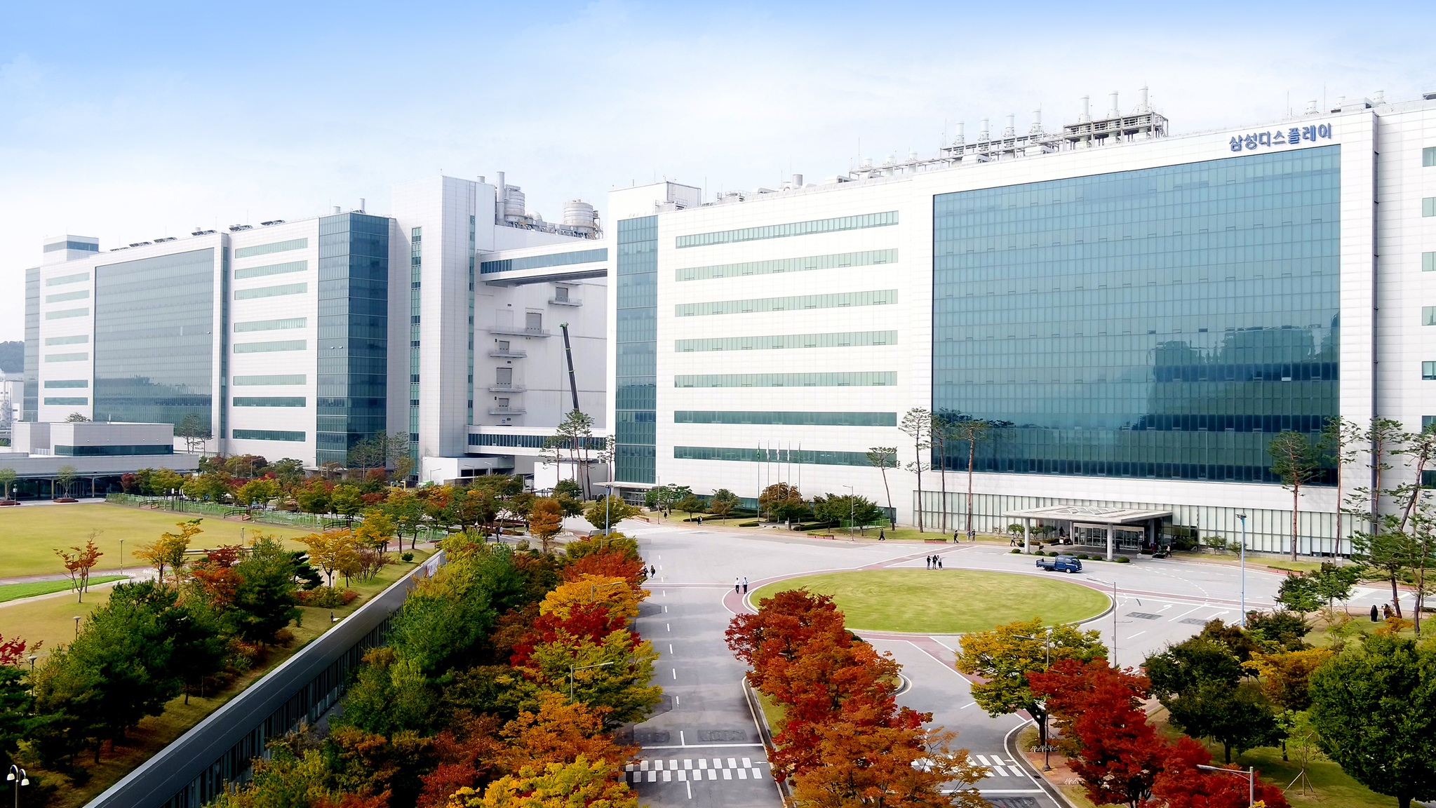 A rendered image of Samsung Display's plant in Asan, South Chungcheong [SAMSUNG DISPLAY]