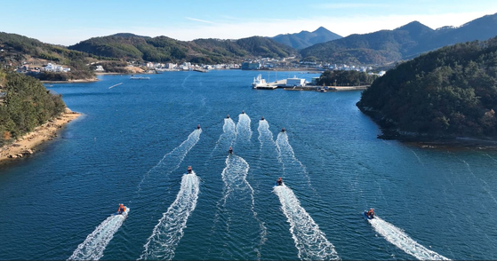 Hanwha System's Unmanned Surface Vehicles are in demonstration in 2024 [HANWHA SYSTEMS]