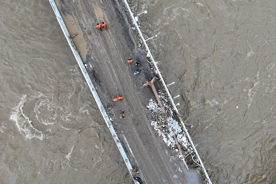 The Daebo Bridge in Gapyeong, Gyeonggi, on July 20 [NEWS1]