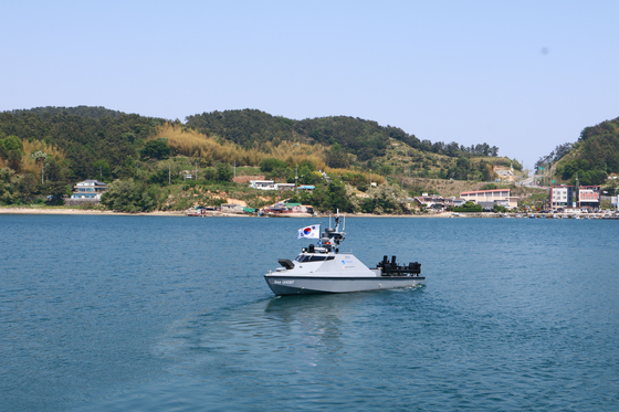  Hanwha System's Unmanned Surface Vessel [HANWHA SYSTEMS]