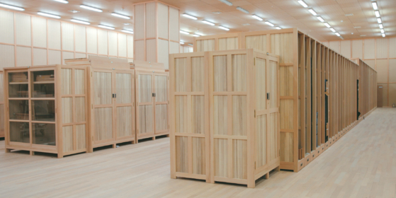 The National Museum of Korea's storage warehouse [NATIONAL MUSEUM OF KOREA]