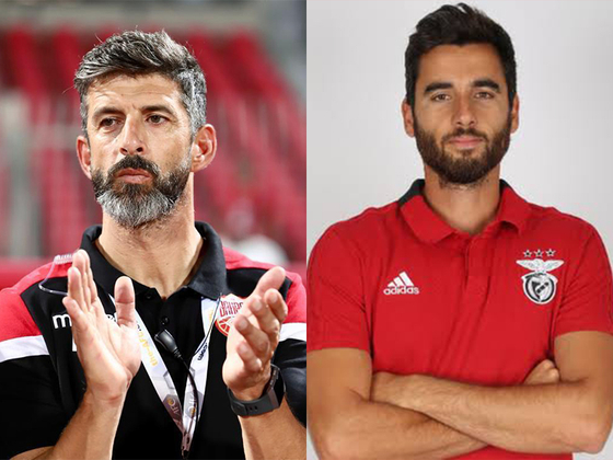 This composite photo provided by the Korea Football Association on July 24 shows two new coaches for the Korean men's national football team: Pedro Roma, left, and Nuno Matias. [KFA]