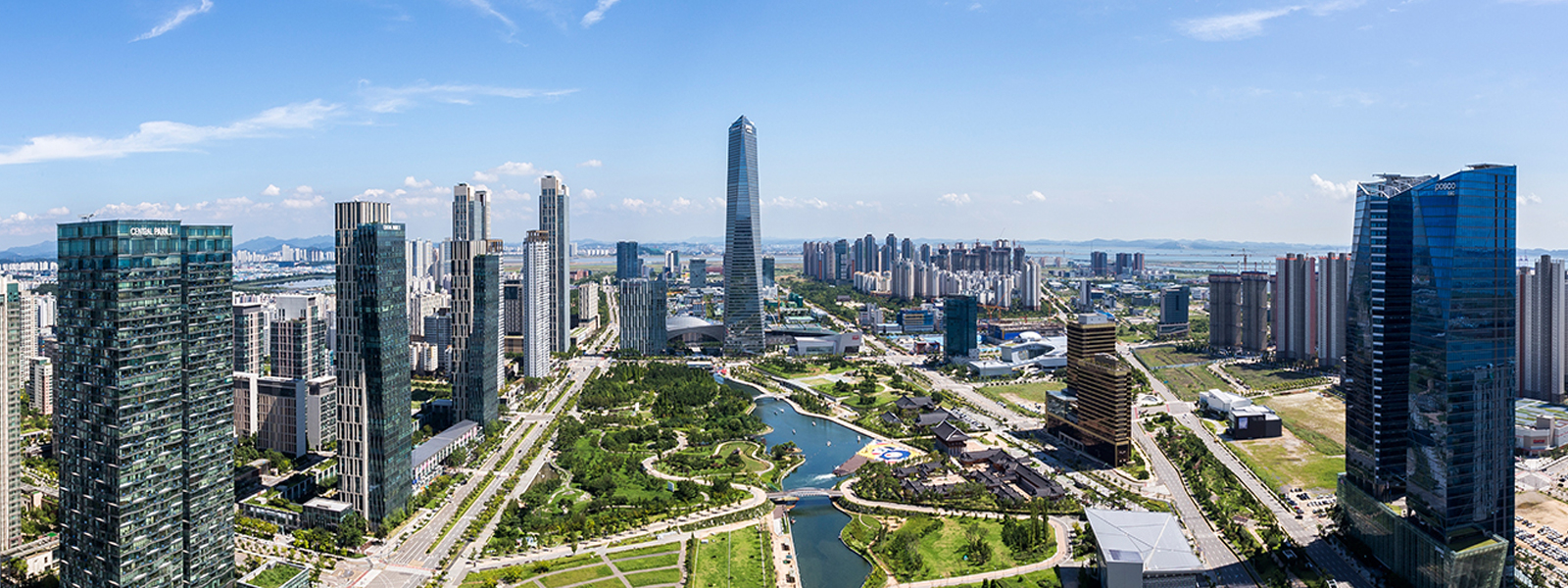 Songdo Central Park in Incheon [INCHEON FACILITIES CORPORATION]
