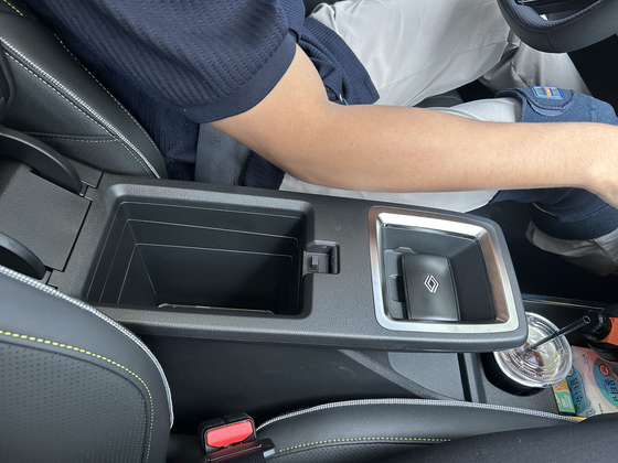 The interior of the Renault's Scenic [SARAH CHEA]