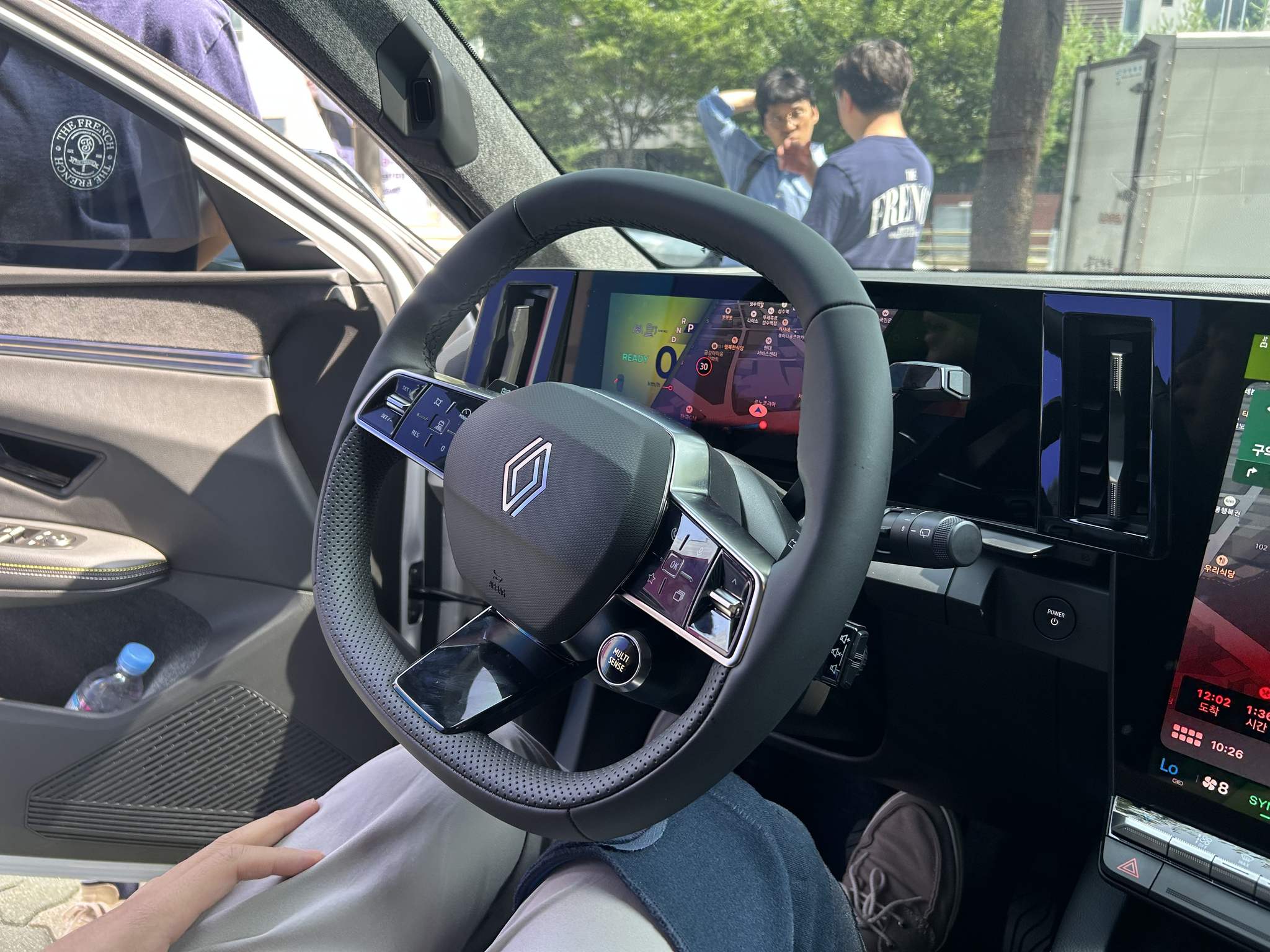 The interior of the Renault's Scenic [SARAH CHEA]
