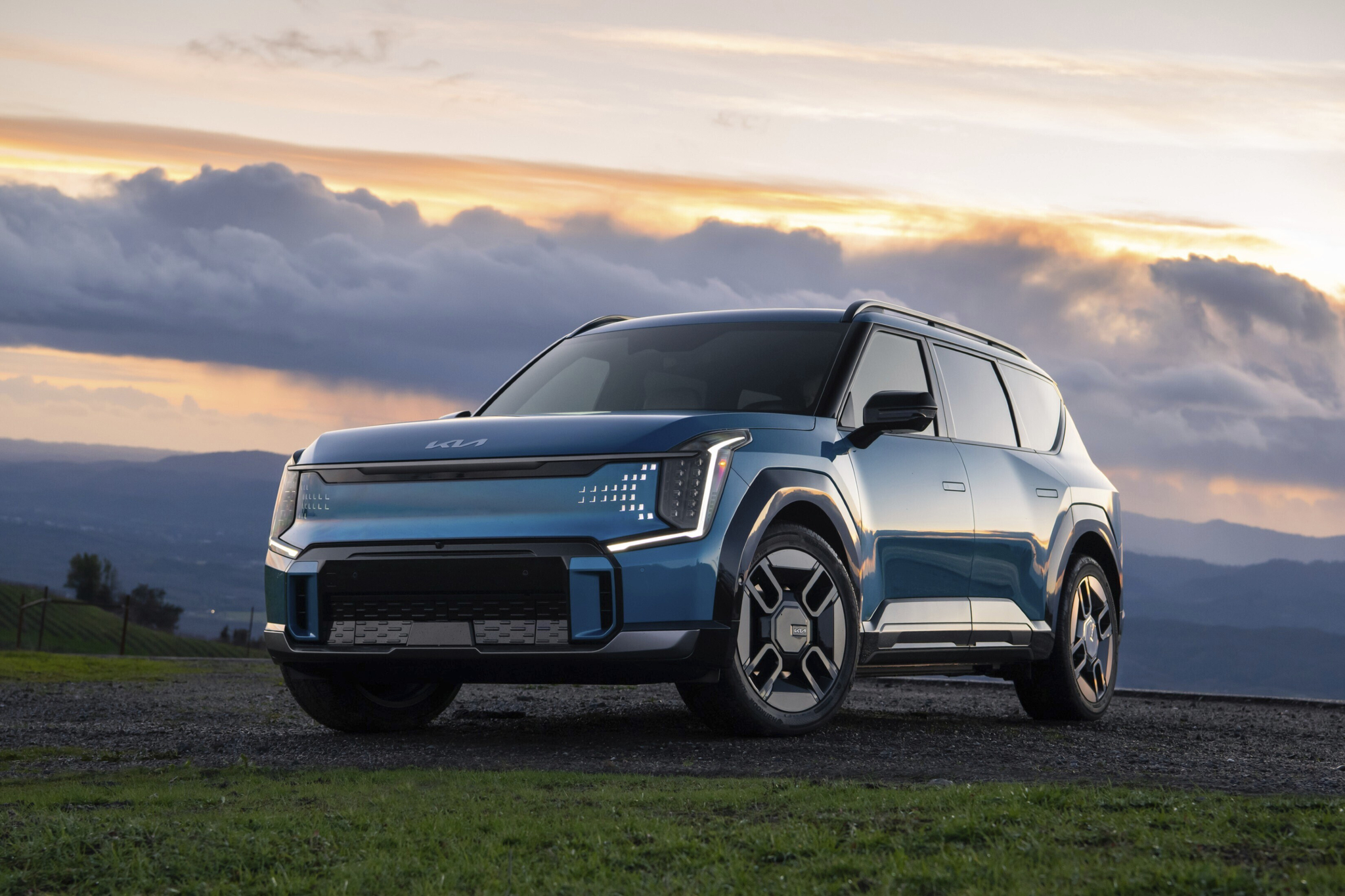 Kia's 2025 EV9, which seamlessly merges functionality with fun, making it an impressive choice for a three-row electric SUV [KIA]