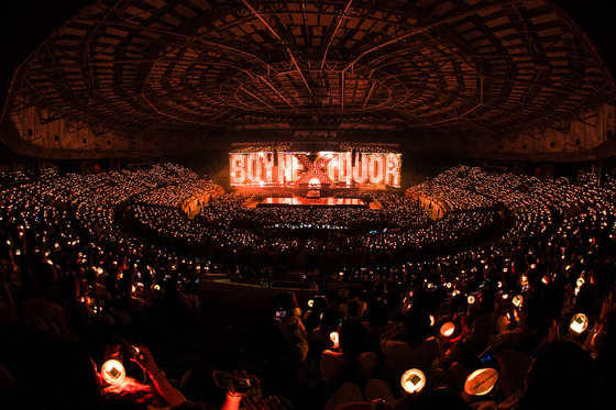 Boy band BoyNextDoor holds its “Knock On Vol.1” Seoul finale concerts from July 25 to 27 at the KSPO Dome in southern Seoul. [KOZ ENTERTAINMENT]