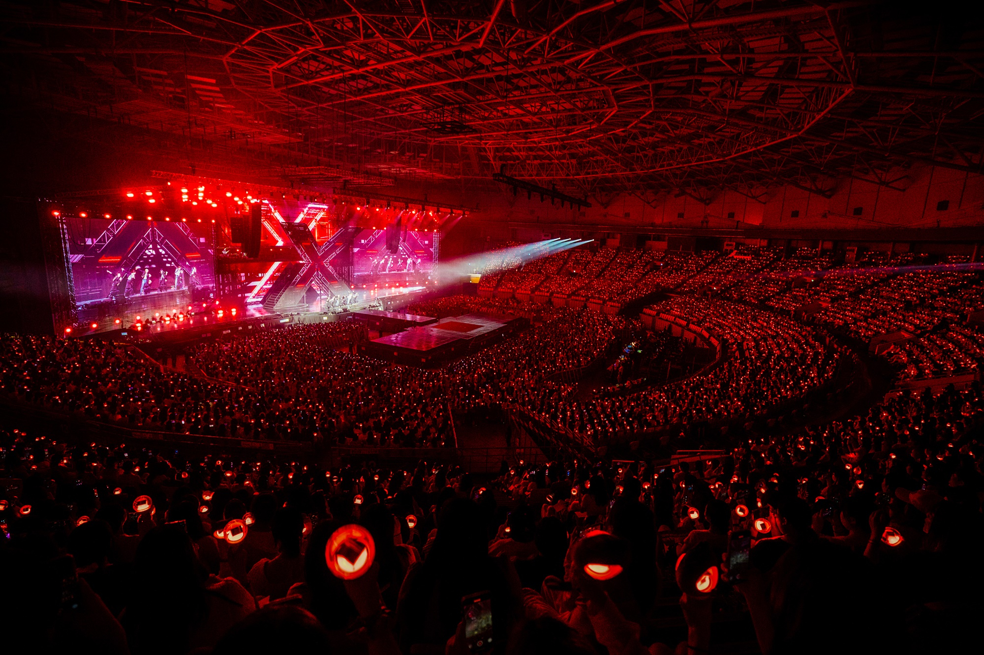 Boy band BoyNextDoor holds its “Knock On Vol.1” Seoul finale concerts from July 25 to 27 at the KSPO Dome in southern Seoul. [KOZ ENTERTAINMENT]