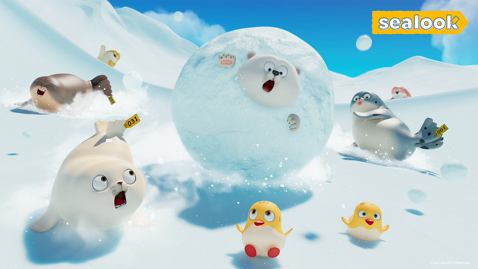 A teaser image for season two of ″Sealook″ [THE PINKFONG COMPANY]
