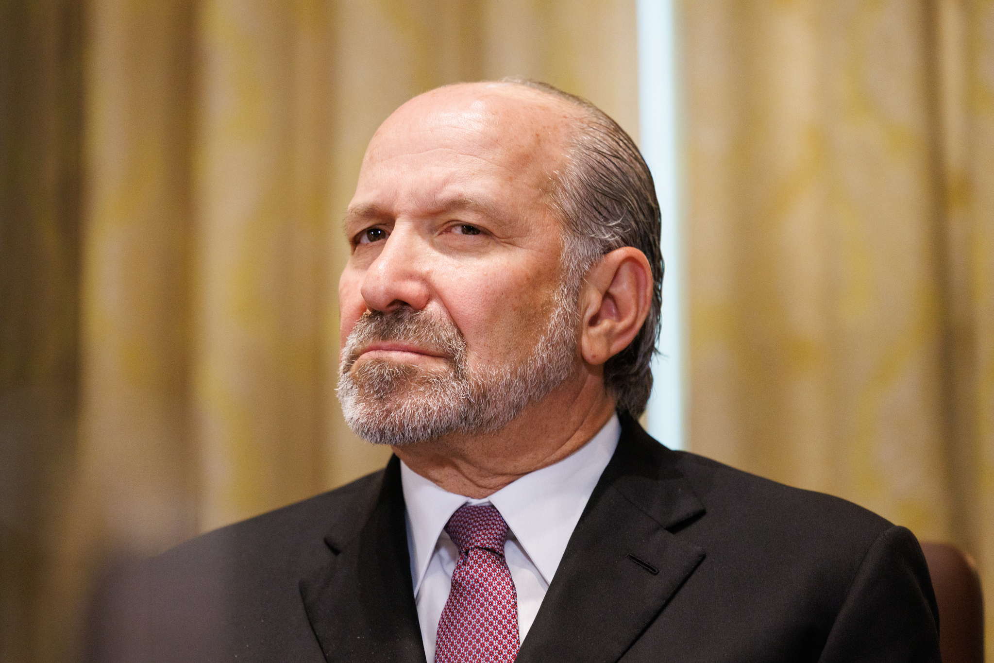 U.S. Secretary of Commerce Howard Lutnick participates in a Cabinet Meeting in the Cabinet Room of the White House in Washington on July 8. [EPA/YONHAP]