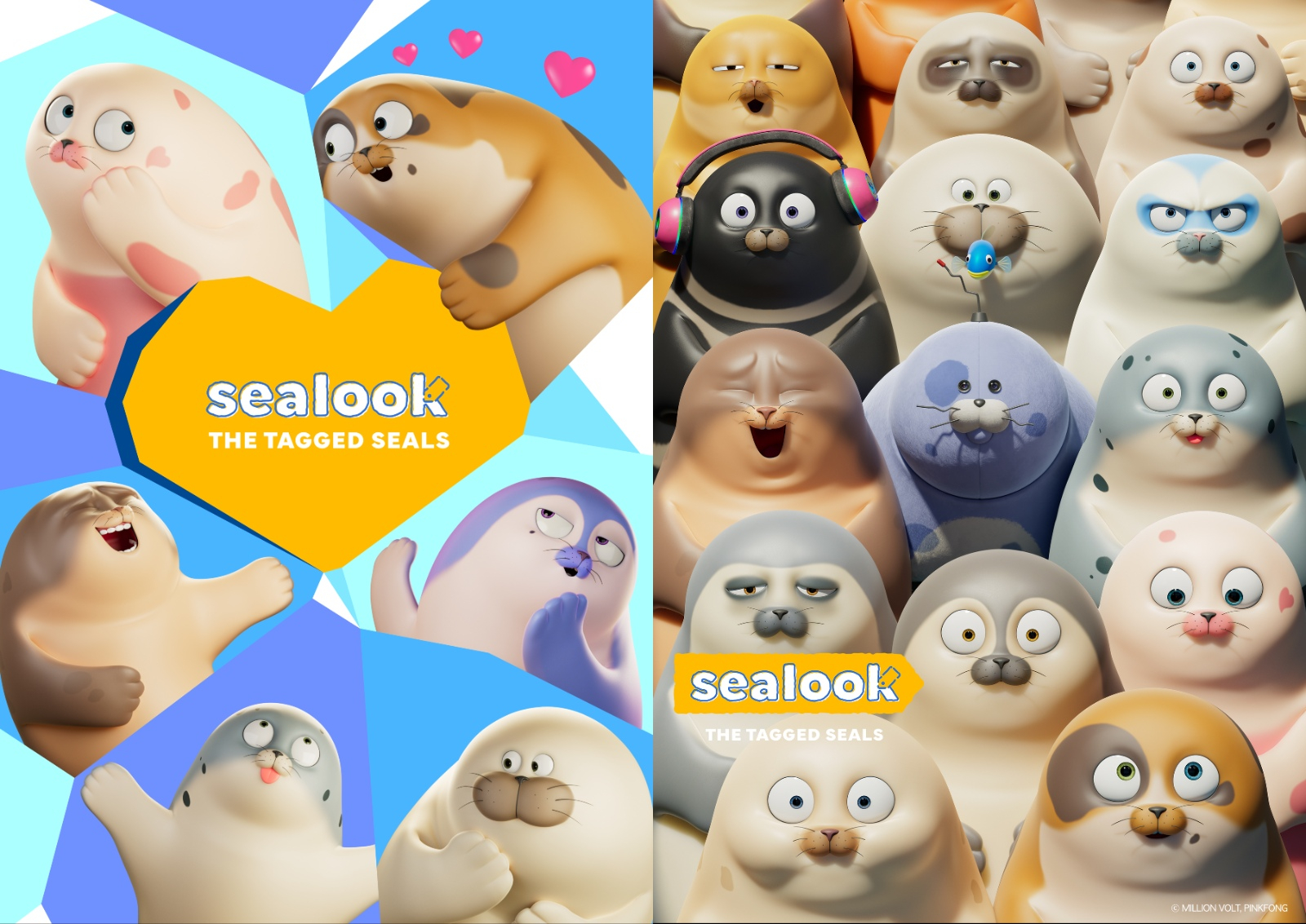 Teaser images for season two of ″Sealook″ [THE PINKFONG COMPANY]