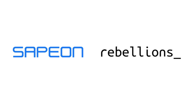 The logos of AI chipmakers Sapeon and Rebellions [SAPEON, REBELLIONS]