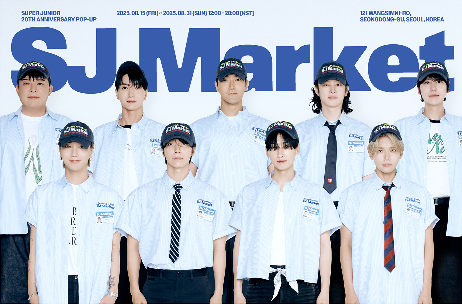 Teaser image for Super Junior's pop-up store “Grand Opening! SJ Market″ [SM ENTERTAINMENT]