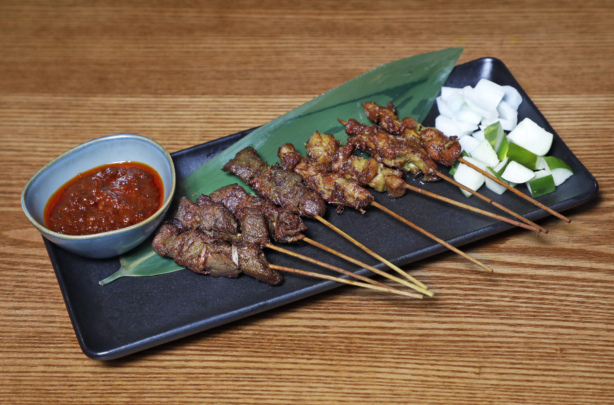 Satay served at The Makan [PARK SANG-MOON]
