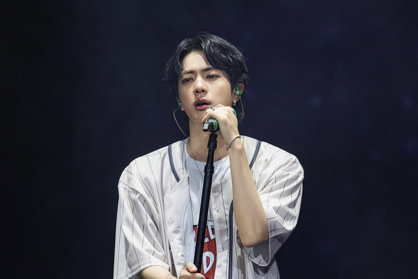 BTS's Jin performs at the O2 arena in London as part of the ″RunSeokjin EP. Tour.″ [BIGHIT MUSIC]