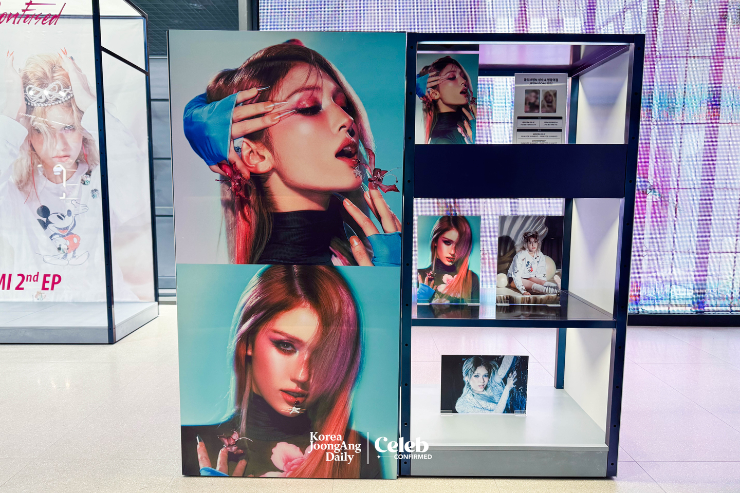 The “Chaotic & Confused” pop-up store at the Factorial Seongsu building in eastern Seoul [DANIELA GONZALEZ PEREZ]