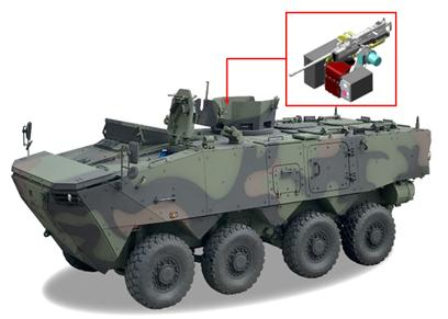 This photo, provided by the Defense Acquisition Program Administration (DAPA) on Aug. 14, shows a blueprint of the performance improvement project for wheeled armored vehicles. [YONHAP]