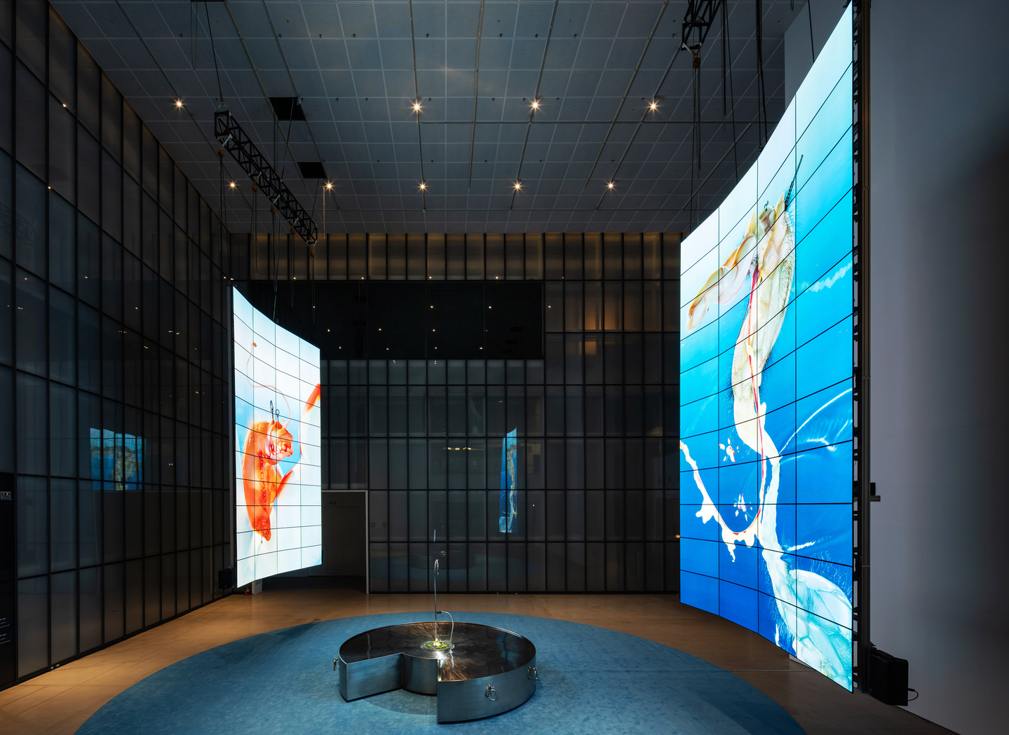 Artist Tzusoo's solo exhibition "Agarmon Encyclopedia: Leaked Edition" at the National Museum of Modern and Contemporary Art, Seoul's Seoul Box in Jongno District, central Seoul [MMCA]