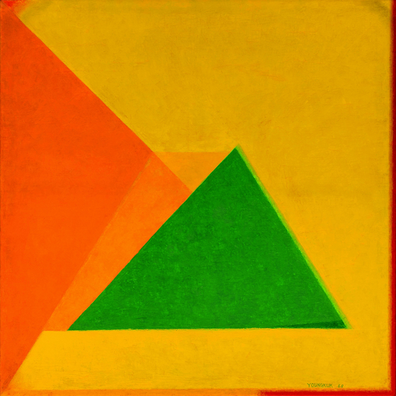  "Work" (1968) by Yoo Young-kuk (1916-2002) [PKM GALLERY/ FRIEZE SEOUL]