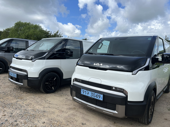 Kia's PV5 electric vans [SARAH CHEA]