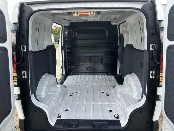 The cargo model has a massive 4,420 liters (1,168 gallons) of storage capacity. [SARAH CHEA]