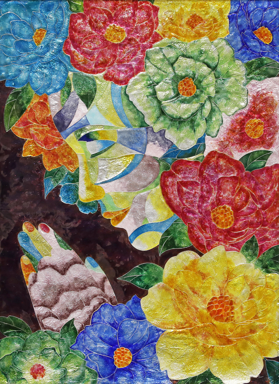 Lee Soo-kyung's work "Flowers and Woman" [PARK SANG-MOON]