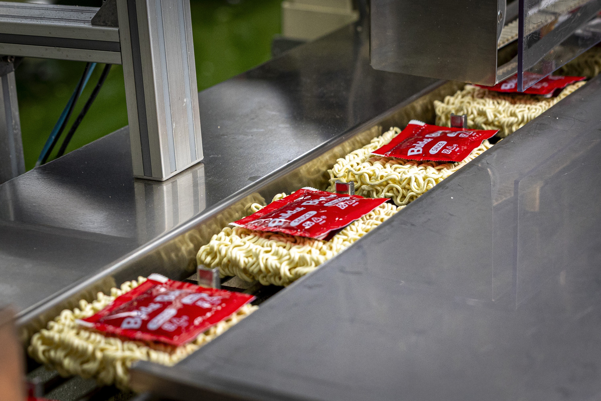 The inside of Samyang Foods' second plant in Miryang, where the popular Buldak Ramen noodles are manufactured [SAMYANG FOODS]