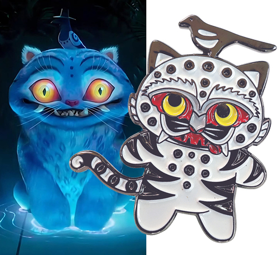 The National Museum of Korea’s ″Magpie and Tiger Badge,″ sold out until the end of the year [NATIONAL MUSEUM OF KOREA]
