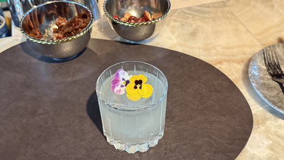 Vinegar cocktail made by mixologist Halimi [WOO JI-WON]