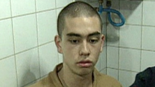 Arthur Patterson shortly after his arrest in 1997. [JOONGANG ILBO]