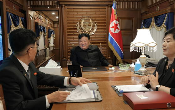 North Korean leader Kim Jong-un on Sept. 1 leaves for China to attend the Victory Day parade set to take place on Sept. 3. [RODONG SINMUN]