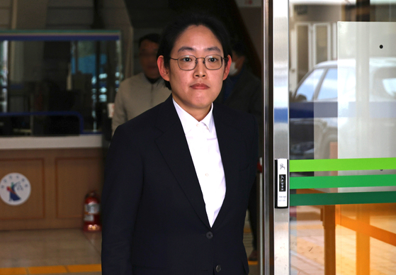 People Power Party Rep. Cho Ji-yeon is seen exiting the Daegu District Court on Dec. 6, 2024. [YONHAP] 