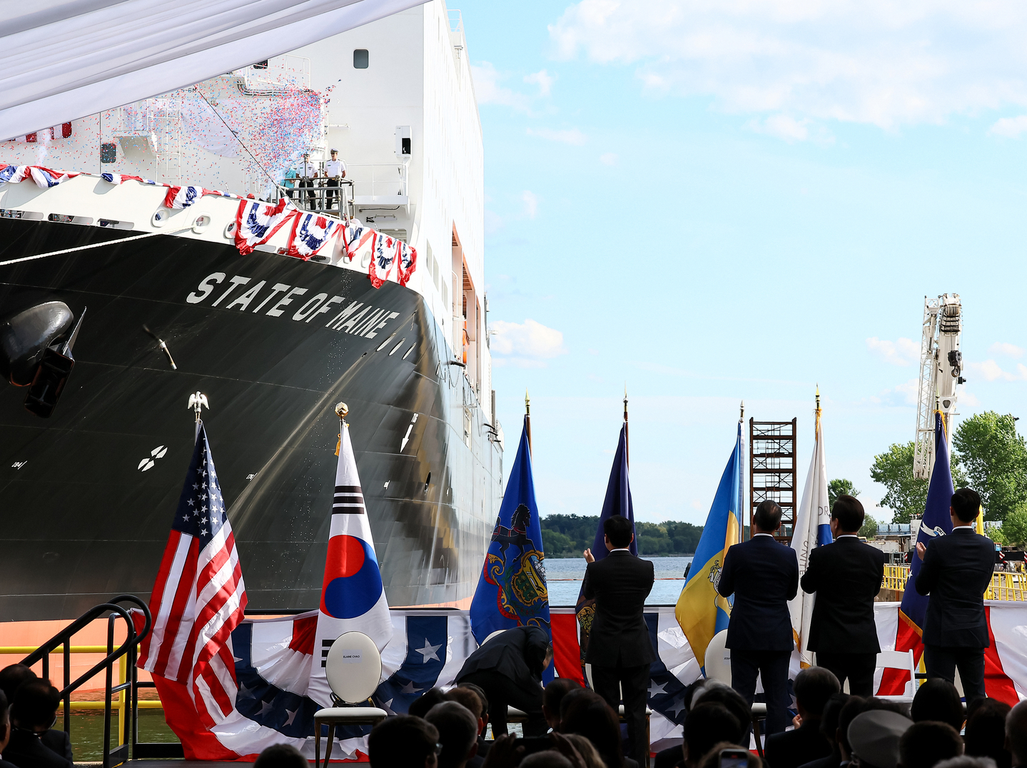 Hanwha Philly Shipyard in Philadelphia on Aug. 26 [YONHAP]