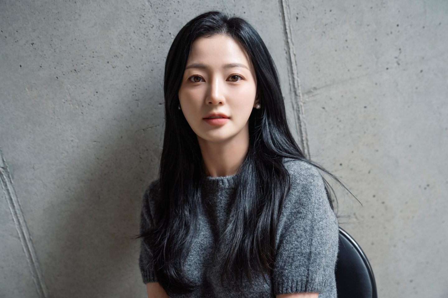 Actor Song Ha-yoon, whose real name is Kim Mi-sun, is pictured in this photo provided by agency KingKong by Starship and filed on Feb. 21, 2024. [YONHAP] 