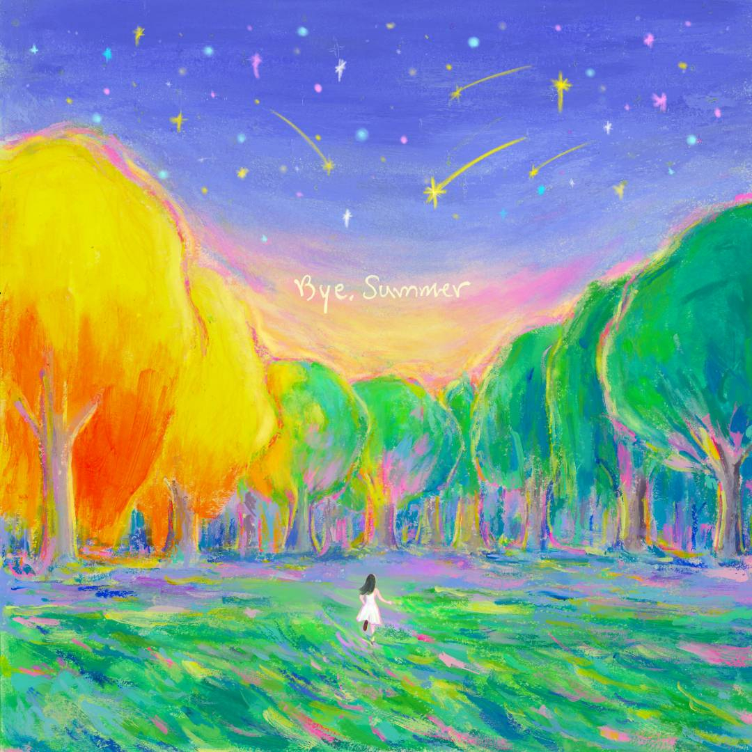 The cover for IU's digital single ″Bye, Summer″ [EDAM ENTERTAINMENT]