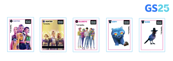 Convenience store chain GS25's collaboration products with Netflix’s animated film ″KPop Demon Hunters″ [GS RETAIL]