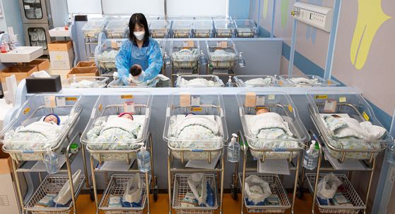The photo shows the neonatal unit at CHA Ilsan Medical Center in Goyang, Gyeonggi on Aug. 27. [NEWS1] 