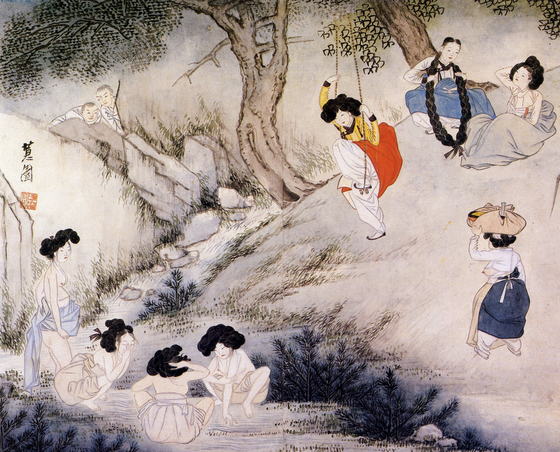 Shin Yoon-bok’s Dano Pungjeong [JOONGANG ILBO]