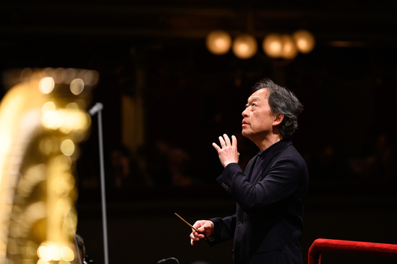 Conductor Chung Myung-whun conducts the Filarmonica della Scala orchestra [MAST MEDIA]