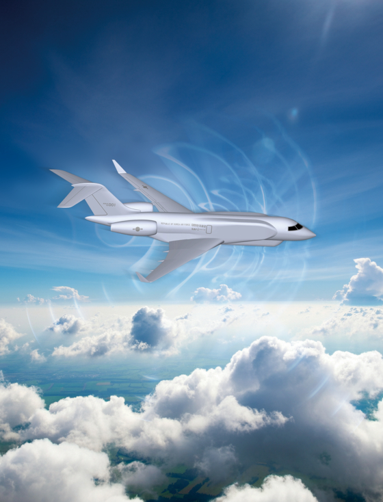 Korea Aerospace Industries' rendered image of its electronic warfare aircraft [KOREA AEROSPACE INDUSTRIES]