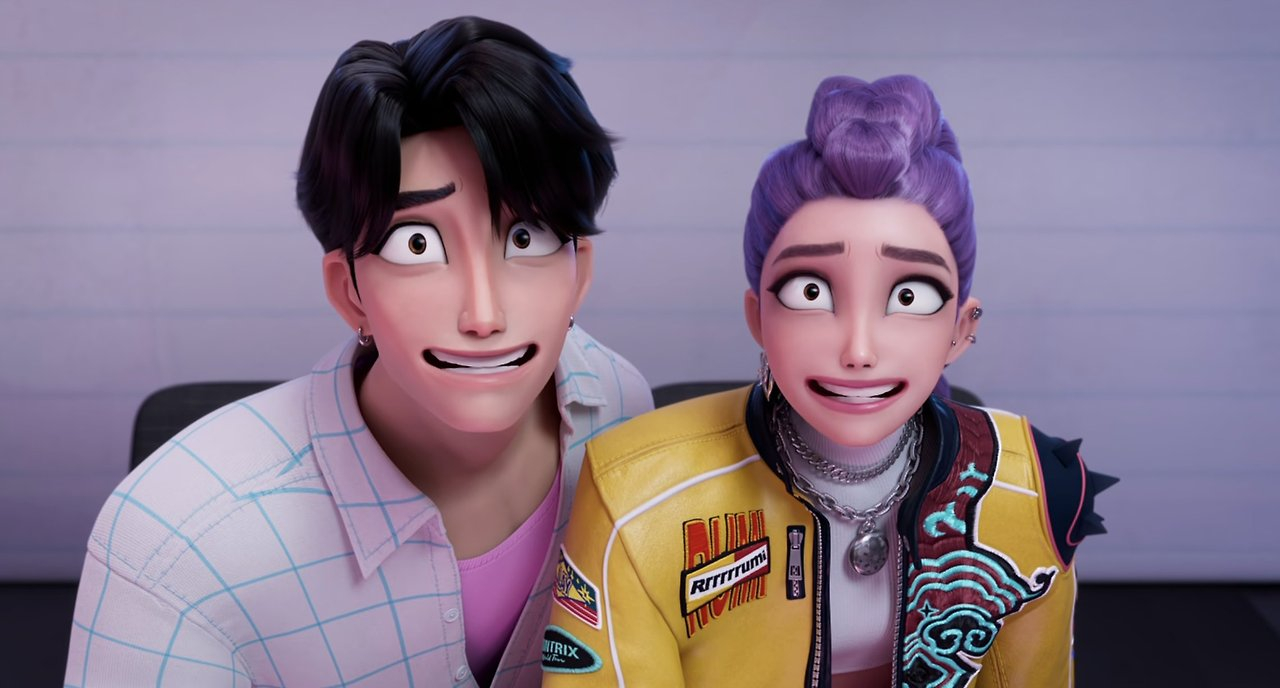 A still from Netflix's ″KPop Demon Hunters″ [NETFLIX]