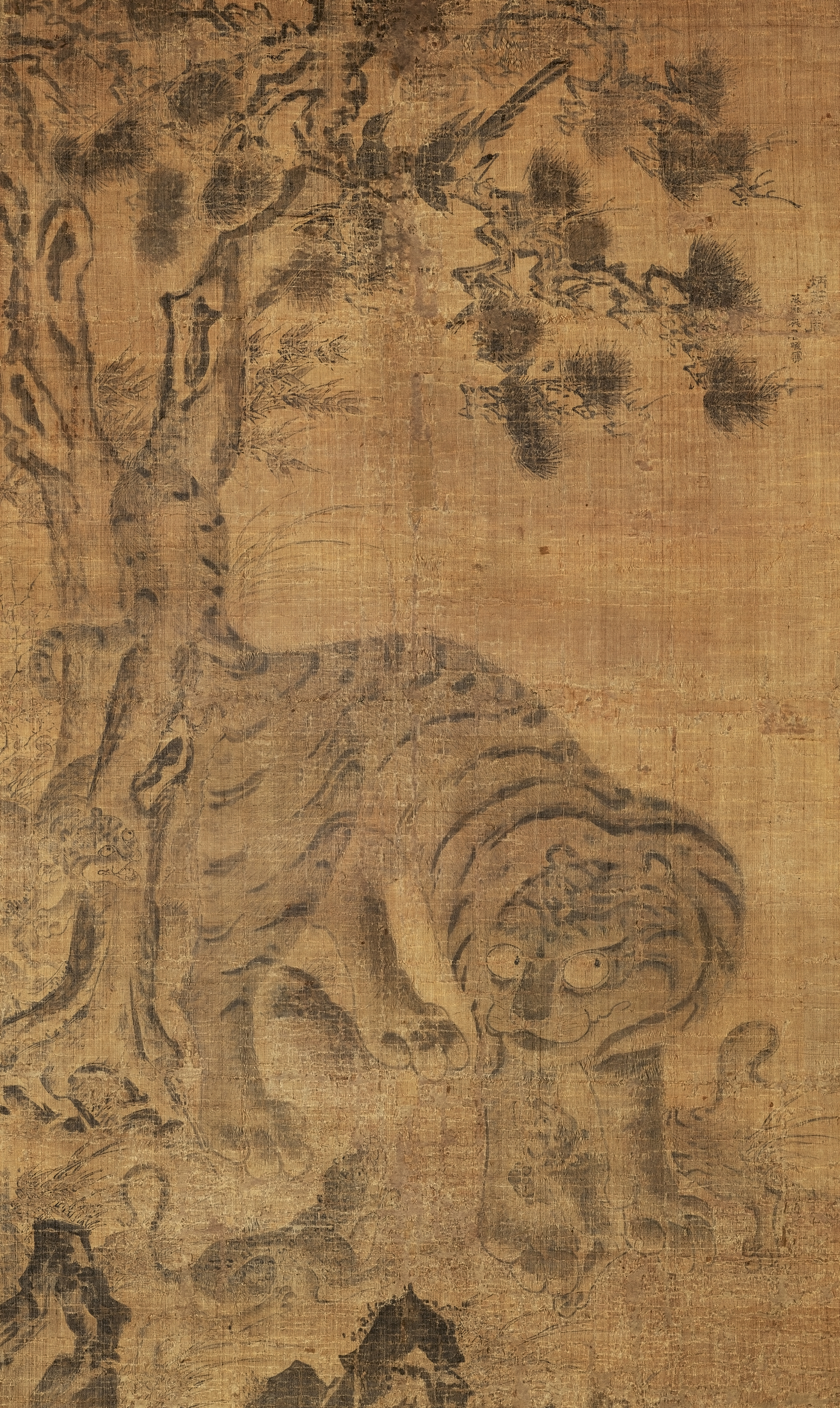 ″Tigers and Magpies″ (1592) [LEEUM MUSEUM OF ART] 