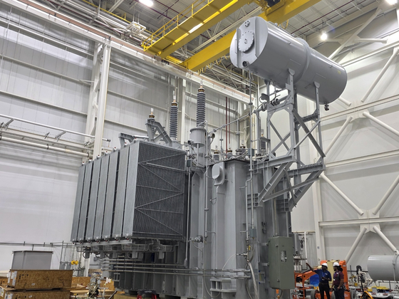 Hyosung Heavy Industries' high voltage power transformer [HYOSUNG HEAVY INDUSTRIES]