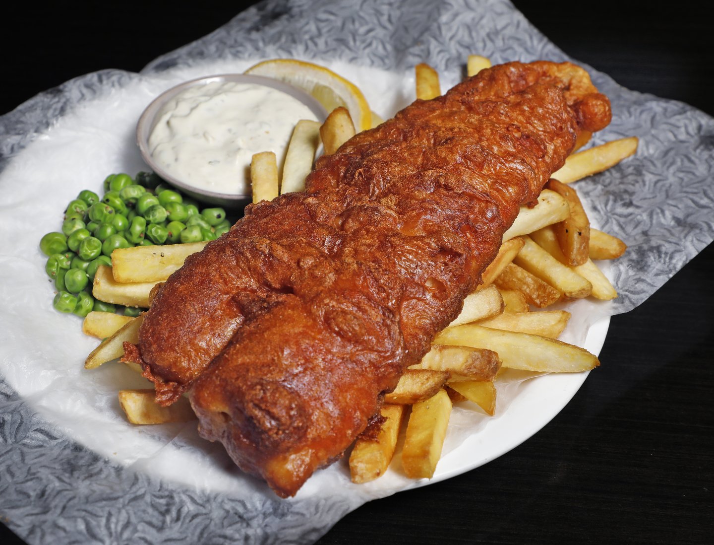 Fish & Chips served at The Craic House [PARK SANG-MOON]