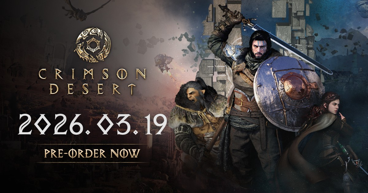 Game developer Pearl Abyss' upcoming open world adventure game Crimson Desert slated for release on March 19, 2026 [PEARL ABYSS]