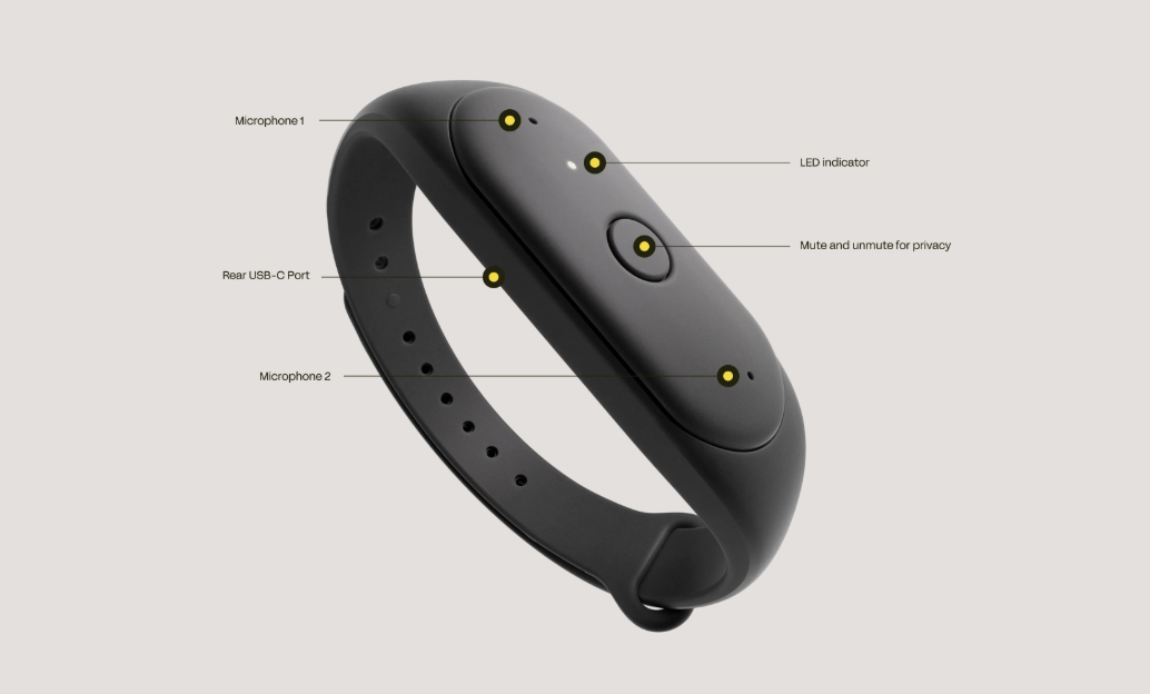 The Bee Pioneer, developed by wearable AI device startup Bee, records voice input and uses it to generate to-do lists, summaries and personalized insights. [SCREEN CAPTURE]