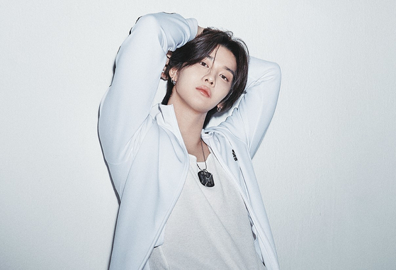 Bae Jin-young, formerly of boy bands CIX and Wanna One, is pictured in this photo uploaded to the singer's social media [SCREEN CAPTURE]