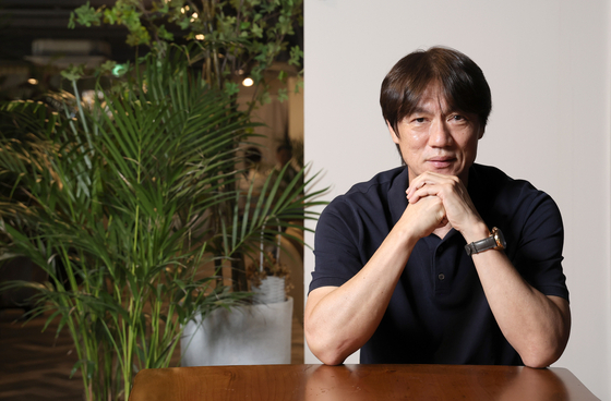 Hong Myung-bo, manager of the Korean men's national football team [KANG JUNG-HYUN]