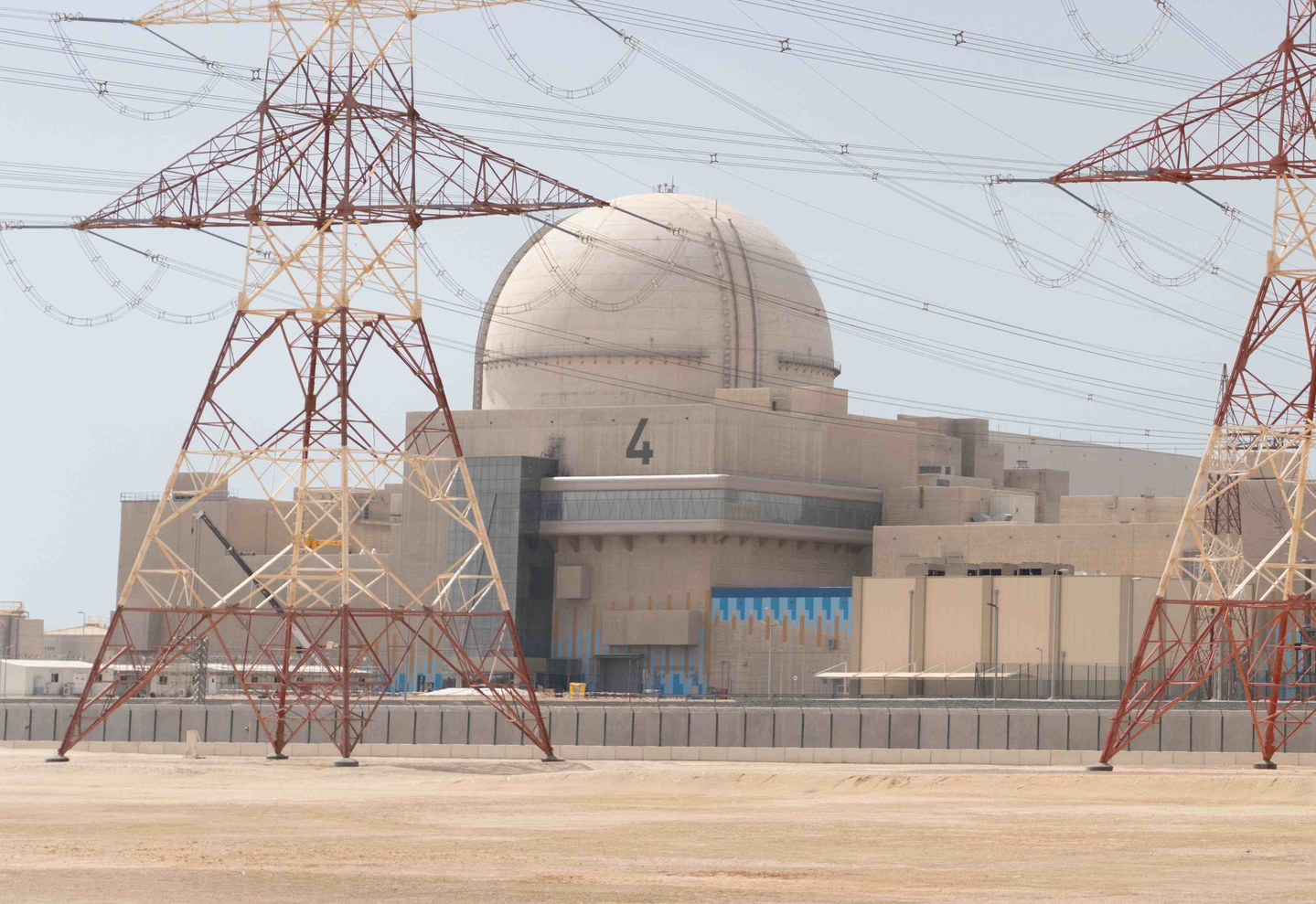 The fourth and final unit of the Korean-built Barakah Nuclear Energy Plant in the United Arab Emirates [KOREA ELECTRIC POWER]